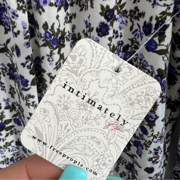 NWT Free People Intimately Kaya Print Cutout Bodysuit OB1353370 Small - Picture 4 of 10